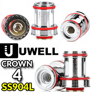 ΑΤΜΟΠΟΙΗΤΗΣ - 1x ΚΕΦΑΛΗ UWELL CROWN V4 DUAL SS904L ( 0.2 ohm )