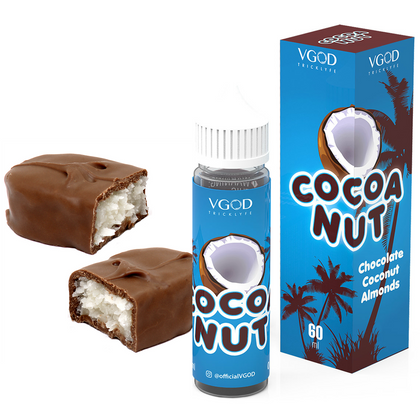 VGOD - 60ML COCOA NUT 80% VG (ΜΠΑΡΑ ΜΠΑΟΥΝΤΥ)