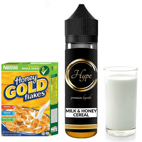 HYPE MIX-SHAKE-VAPE - 12/60ML - HONEY CEREAL & MILK (ΜΕΛΙ-ΔΗΜΗΤΡΙΑΚΑ-ΓΑΛΑ)